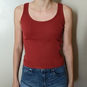 Madewell Ribbed sweater tank